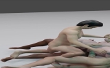Ghanaian - Foursome - 3D
