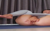 Amateur - Anal - Brunette - Fingering - Teen (18+) - Yoga - Solo - Butt Plug - Female Masturbation - Leggings